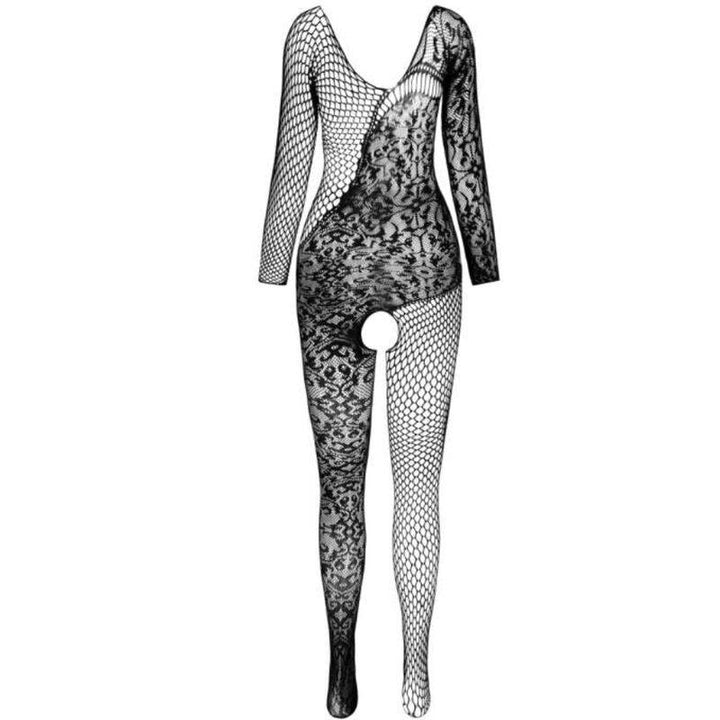 PASSION - BS 107 BODYSTOCKING SCHWARZ EINE GRÖSSE - INTIM SPACE Online Sexshop