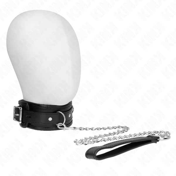 KINK - BASISMODELL HALSBAND MIT LEINE 65 CM MODELL - 53 - 6 CM - INTIM SPACE Online Sexshop