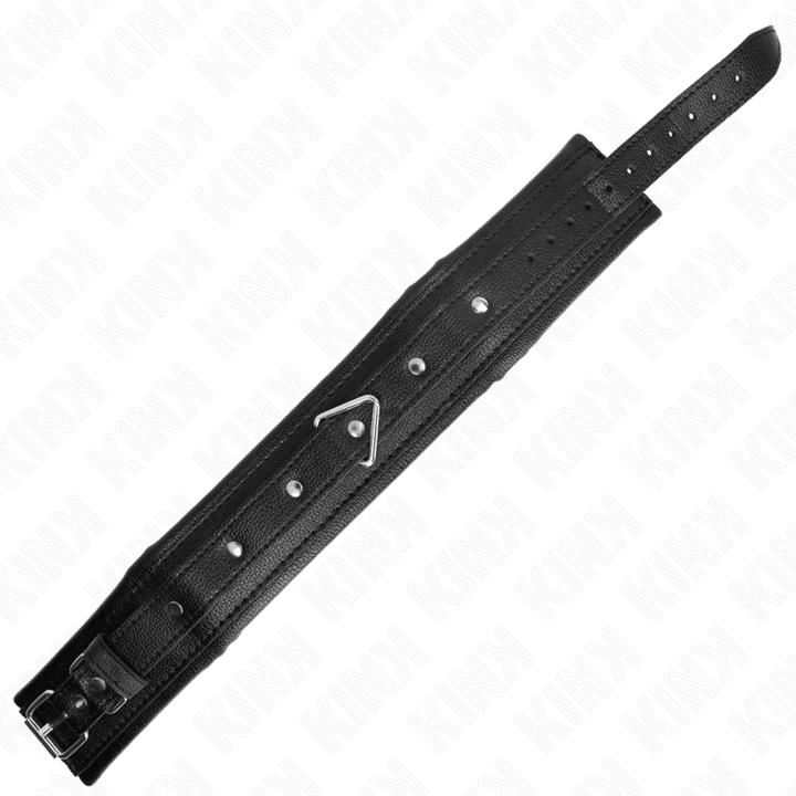 KINK - HALSKETTE MIT SCHWAMMKUNSTLEDERBAND MODELL - VERSTELLBAR 37-54 CM - 3 CM - INTIM SPACE Online Sexshop