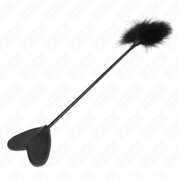 KINK - TICKLE FEATHERS MIT HERZPADDEL 31 CM - INTIM SPACE Online Sexshop