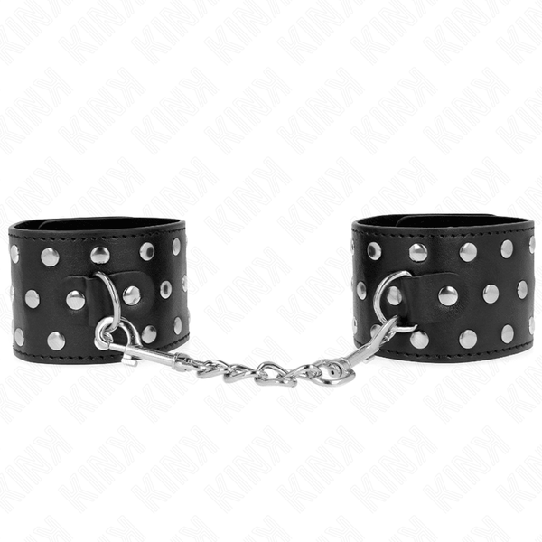 KINK - PUNK HANDGELENKFESSELN VERSTELLBAR 19-24 CM - 5,5 CM - INTIM SPACE Online Sexshop