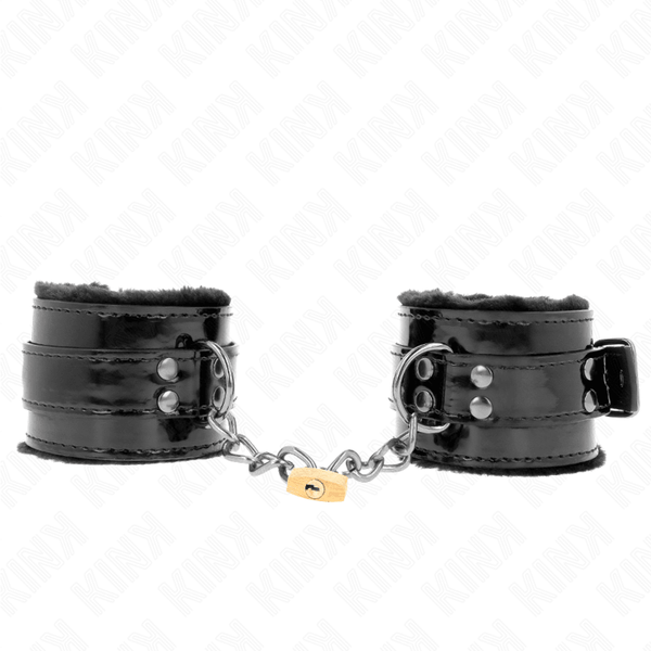 KINK - LEICHTE HANDGELENKSFESSELN MIT KUPFERSCHLOSS, VERSTELLBAR 17-29 CM - 5,5 CM - INTIM SPACE Online Sexshop