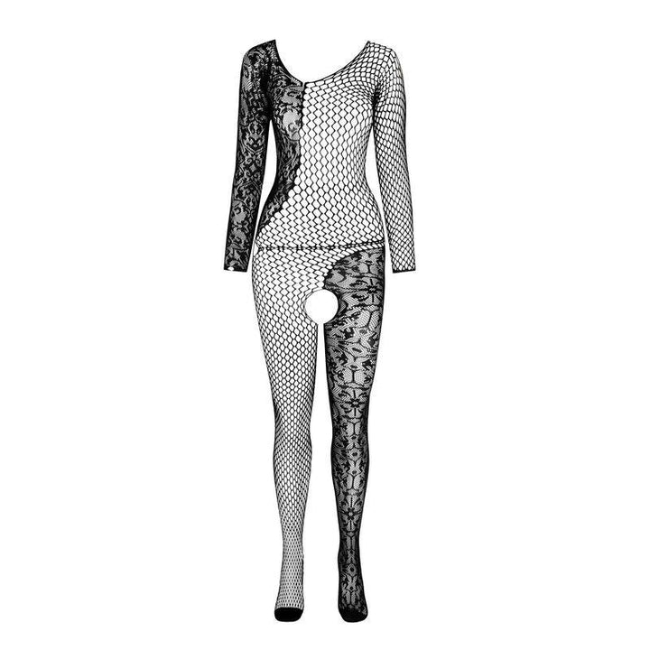 PASSION - BS 107 BODYSTOCKING WEISS EINE GRÖSSE - INTIM SPACE Online Sexshop