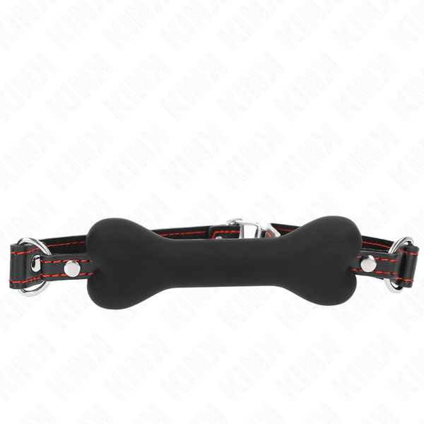 KINK - SCHWARZER KNOCHEN 12 CM GAG 63 - 2 CM - INTIM SPACE Online Sexshop