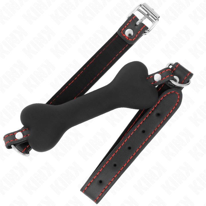 KINK - SCHWARZER KNOCHEN 12 CM GAG 63 - 2 CM - INTIM SPACE Online Sexshop