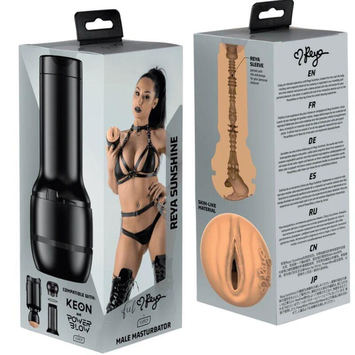 KIIROO - FÜHLEN SIE REYA SUNSHINE STROKER KIIROO STARS COLLECTION - INTIM SPACE Online Sexshop