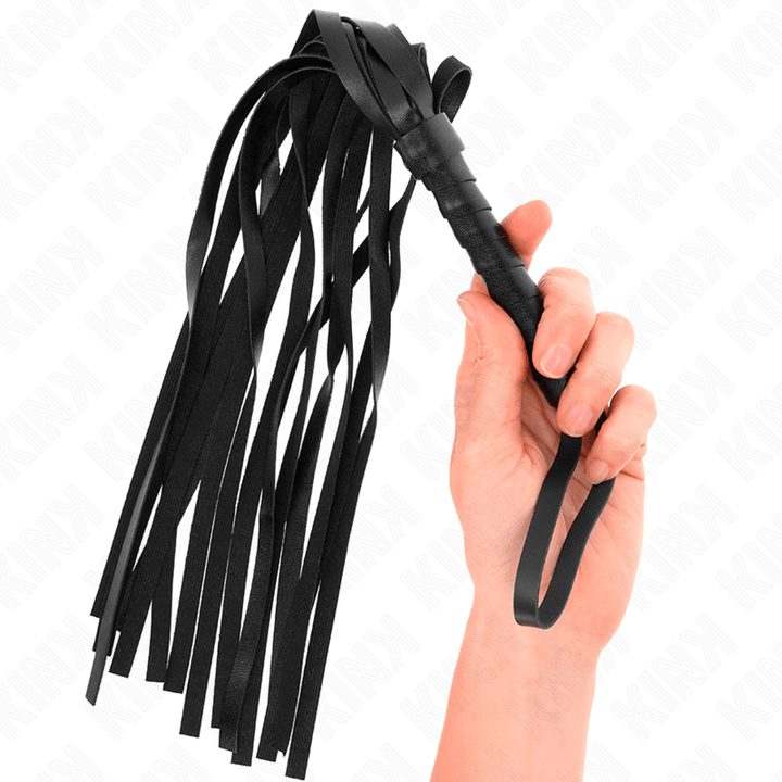 KINK - EINFACHE SCHWARZE PEITSCHE 45 CM - INTIM SPACE Online Sexshop