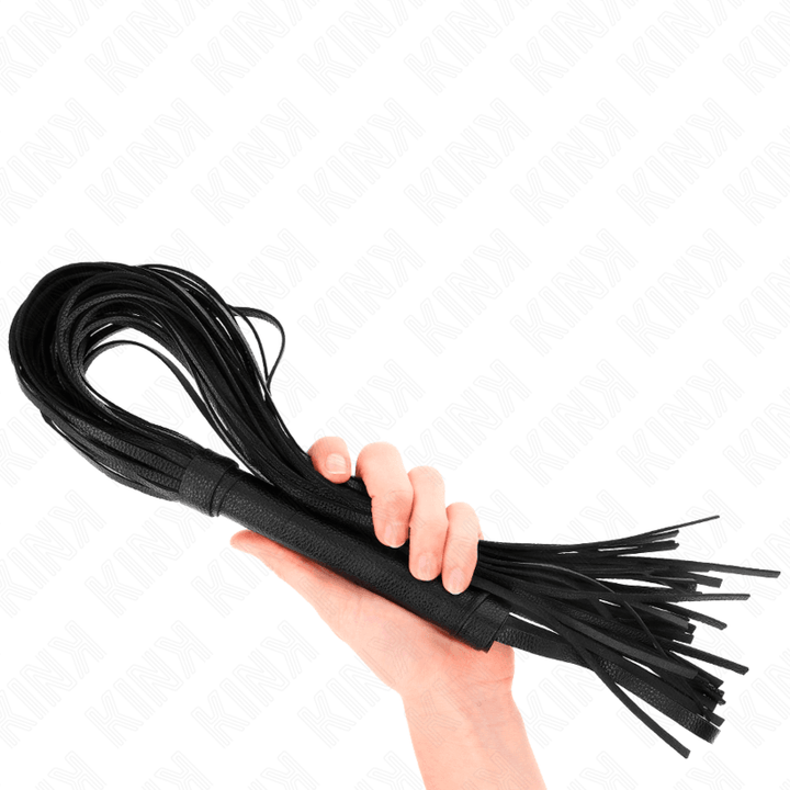 KINK - SCHWARZE WEICH-PVC-PEITSCHE 70 CM - INTIM SPACE Online Sexshop