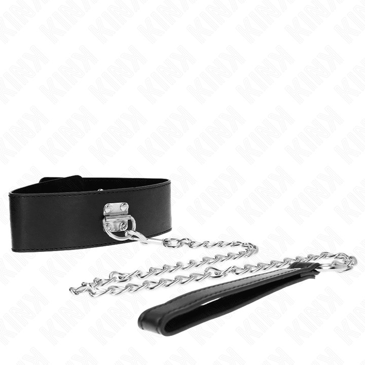 KINK - BASISMODELL HALSBAND MIT LEINE 65 CM MODELL 0 - INTIM SPACE Online Sexshop