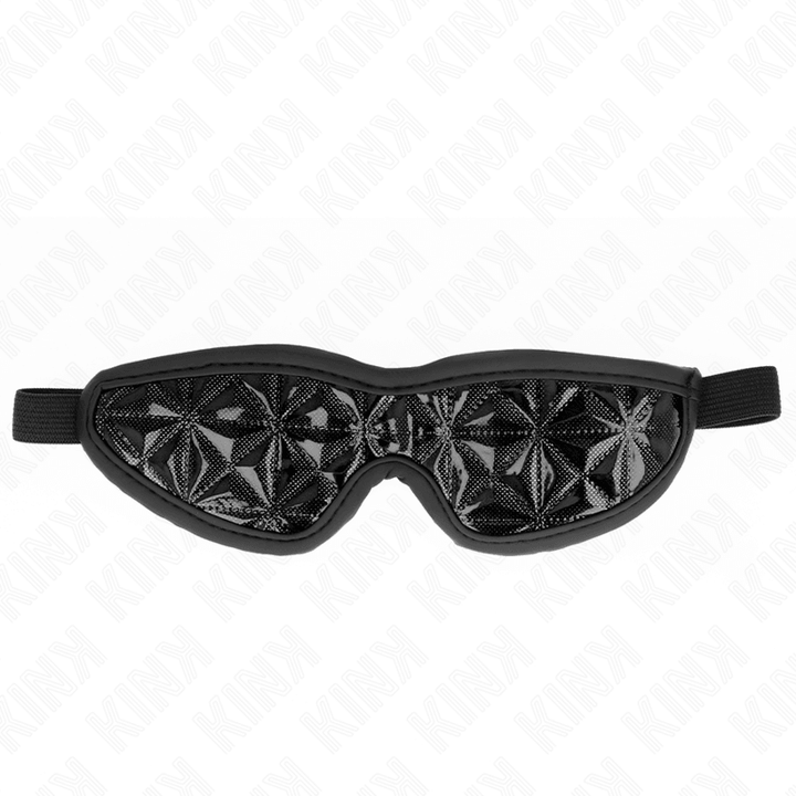 KINK - SCHWARZES STIRNBAND MIT RAUTENMUSTER 20,5 - 6 CM - INTIM SPACE Online Sexshop