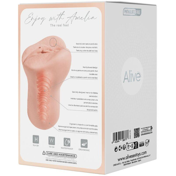 ALIVE - FLEX MÄNNLICHER MASTURBADOR VAGINAL GRÖSSE M - INTIM SPACE Online Sexshop