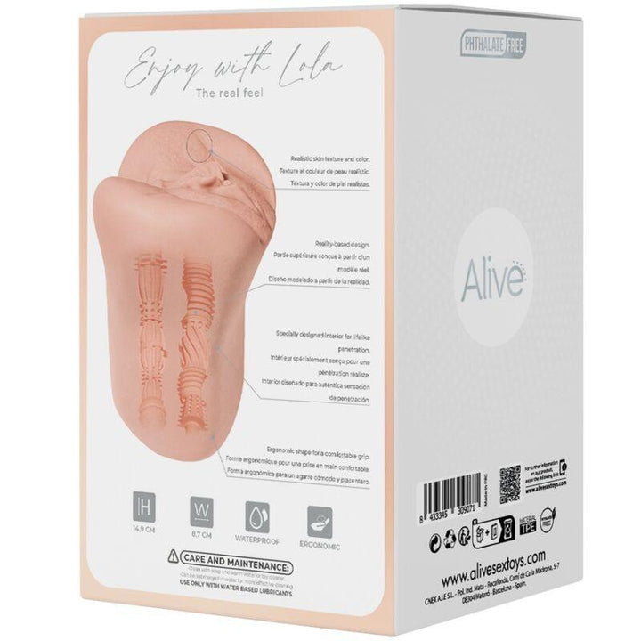 ALIVE - FLEX MÄNNLICHER MASTURBADOR VAGINAL GRÖSSE M - INTIM SPACE Online Sexshop