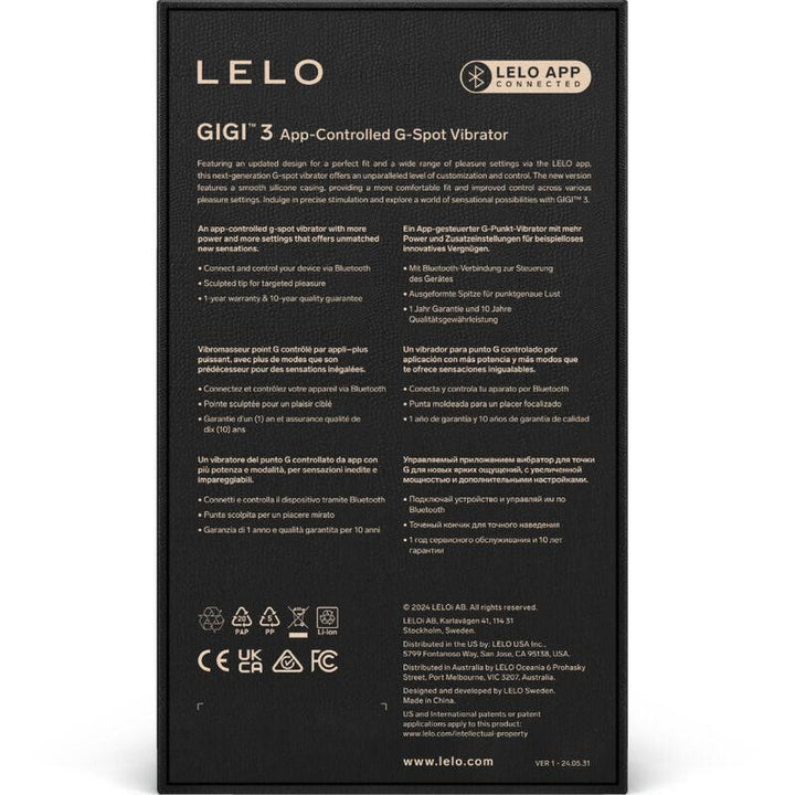 LELO - GIGI™ - G-SPOT-VIBRATOR VIOLETT - INTIM SPACE Online Sexshop