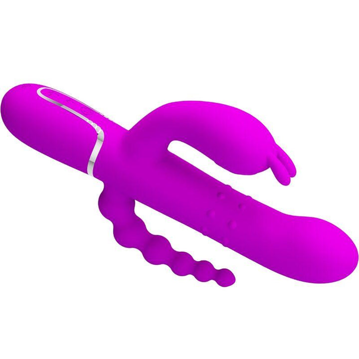 PRETTY LOVE - CAMMY TRIPLE VIBRATOR MULTIFUNKTION - IN - ROSA - INTIM SPACE Online Sexshop