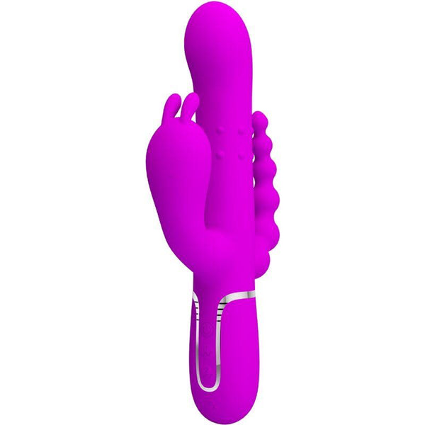 PRETTY LOVE - CAMMY TRIPLE VIBRATOR MULTIFUNKTION - IN - ROSA - INTIM SPACE Online Sexshop