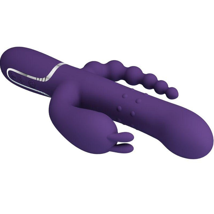 PRETTY LOVE - CAMMY TRIPLE VIBRATOR MULTIFUNKTION - IN - LILA - INTIM SPACE Online Sexshop