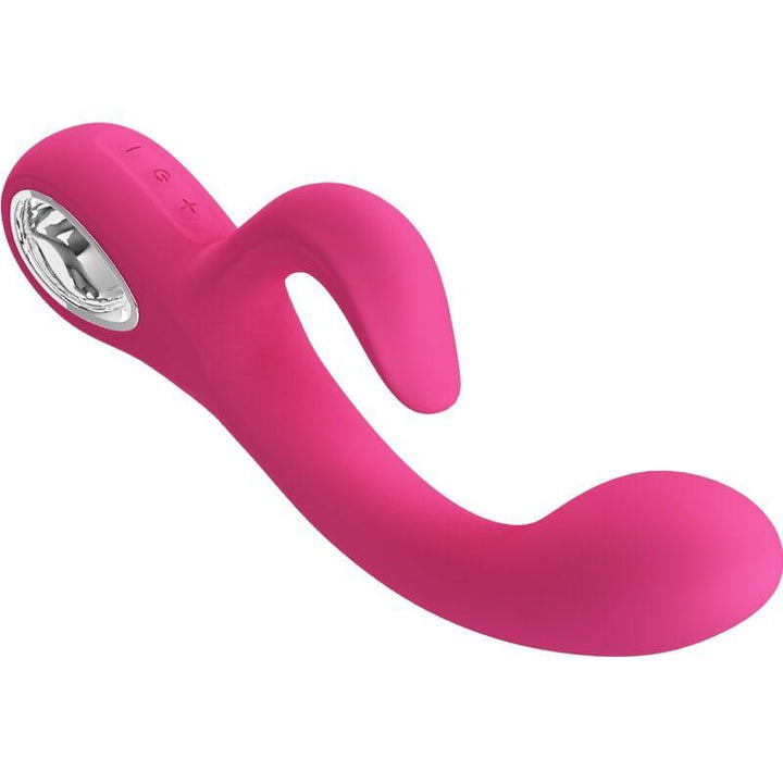 PRETTY LOVE - FRITZ RABBIT VIBRATOR 12 VIBRATIONEN ROSA - INTIM SPACE Online Sexshop