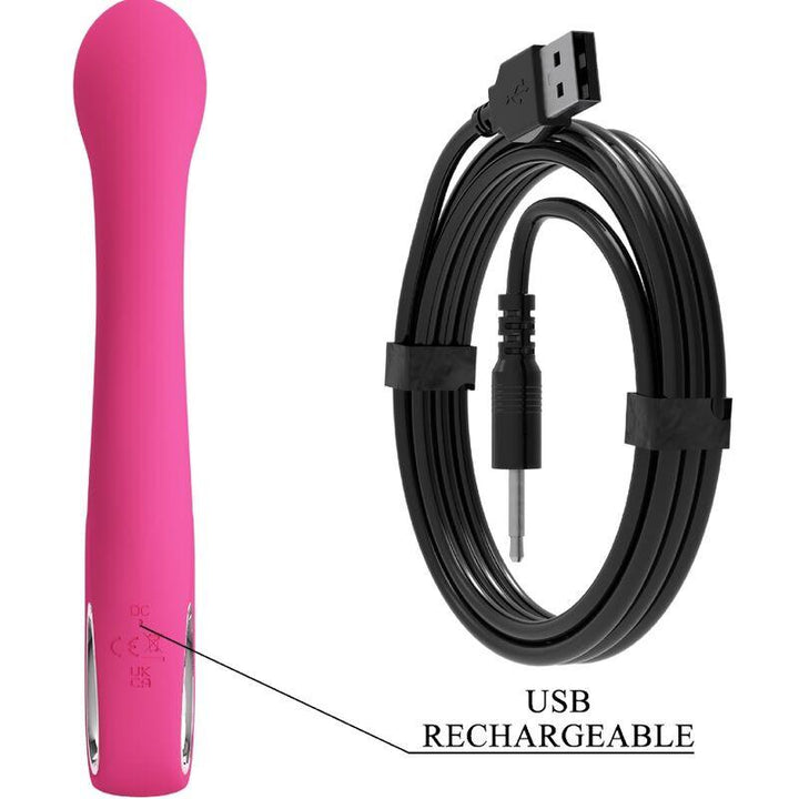 PRETTY LOVE - FRITZ RABBIT VIBRATOR 12 VIBRATIONEN ROSA - INTIM SPACE Online Sexshop