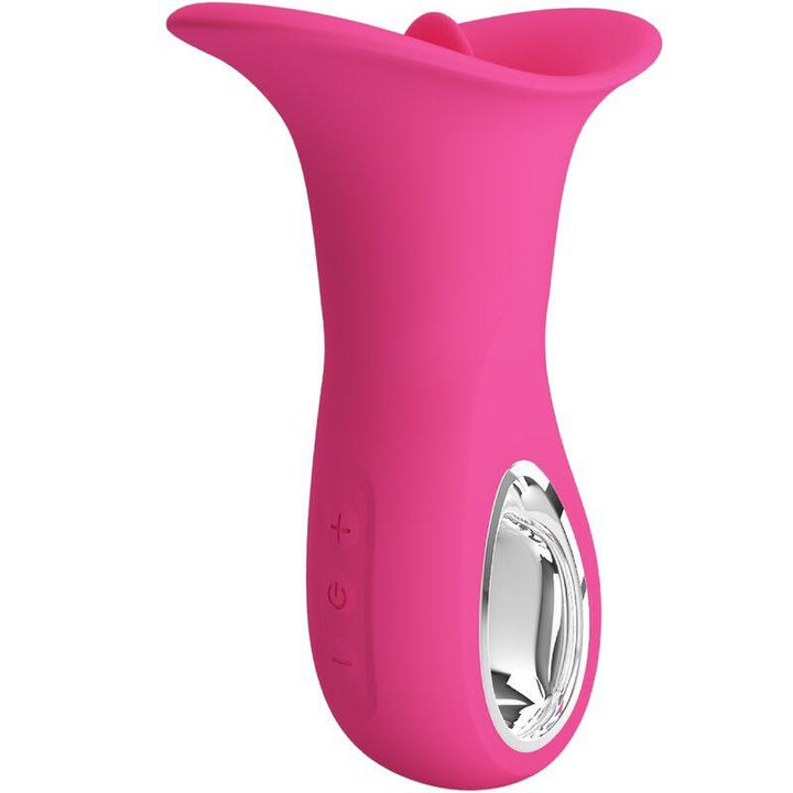 PRETTY LOVE - CLYDE ORALVIBRATOR VIBRIERENDE ZUNGE 12 VIBRATIONEN ROSA - INTIM SPACE Online Sexshop