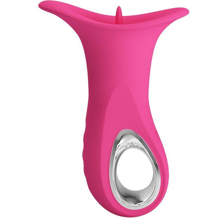 PRETTY LOVE - CLYDE ORALVIBRATOR VIBRIERENDE ZUNGE 12 VIBRATIONEN ROSA - INTIM SPACE Online Sexshop