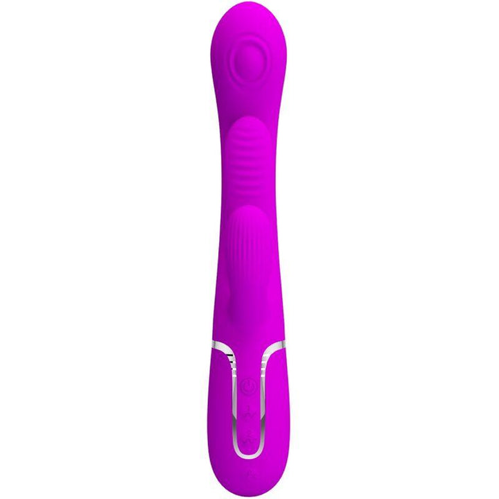 PRETTY LOVE - SHANIA TRIPLE RABBIT VIBRATOR MULTIFUNKTIONS-ROSA - INTIM SPACE Online Sexshop