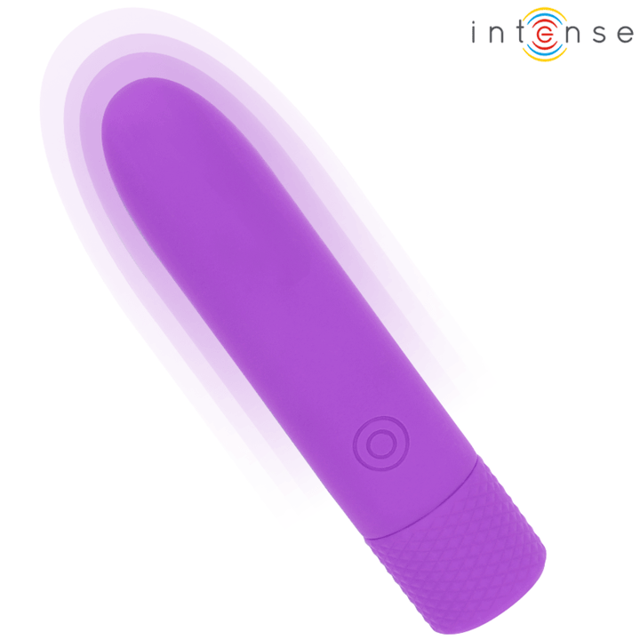 INTENSE - SYMONE USB WIEDERAUFLADBARER VIBRIERENDER BULLET - VIBRATIONEN LILA 10 - 2,2 CM - INTIM SPACE Online Sexshop