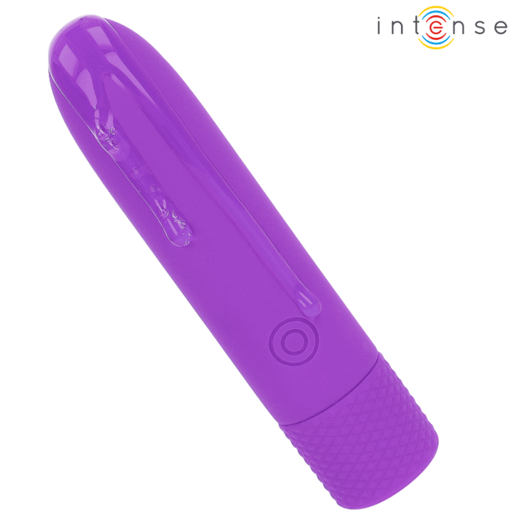 INTENSE - SYMONE USB WIEDERAUFLADBARER VIBRIERENDER BULLET - VIBRATIONEN LILA 10 - 2,2 CM - INTIM SPACE Online Sexshop