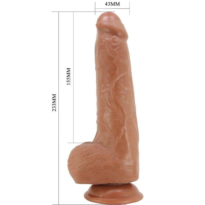 PRETTY LOVE - DRACO REALISTISCHER DILDO 23 CM MODELL - FLEISCH - INTIM SPACE Online Sexshop