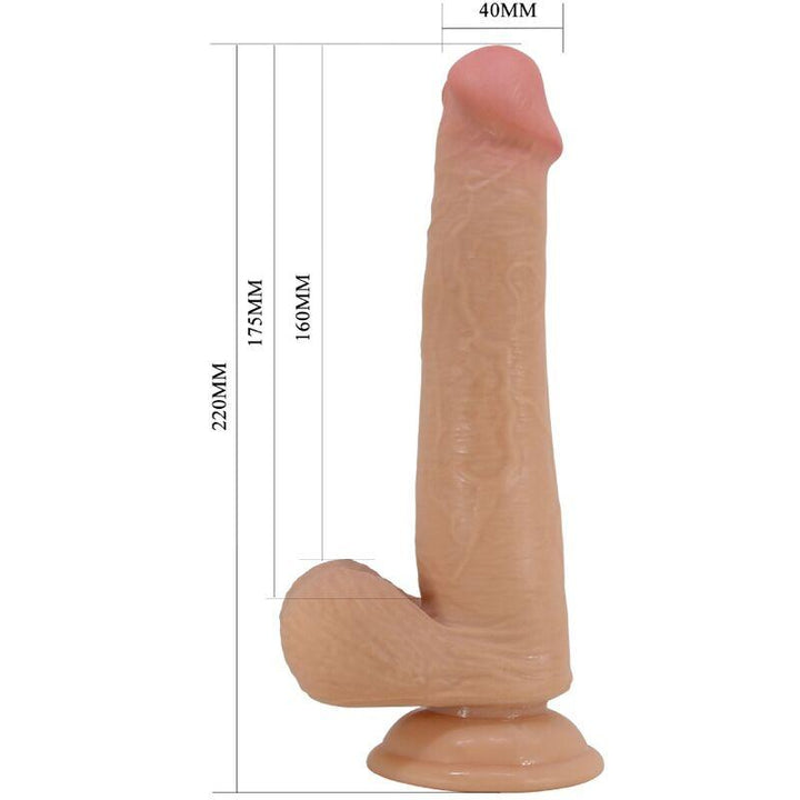 PRETTY LOVE - GROSSER REALISTISCHER DILDO 22 CM FLEISCH - INTIM SPACE Online Sexshop