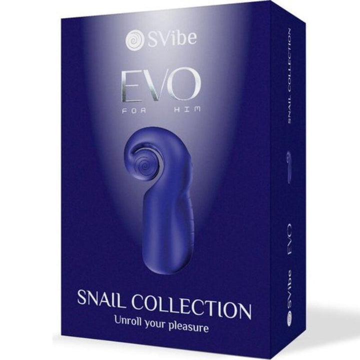 SNAIL VIBE - EVO FÜR IHN MÄNNLICHER MASTURBATOR SLIDE N'ROLL DUNKELBLAU - INTIM SPACE Online Sexshop