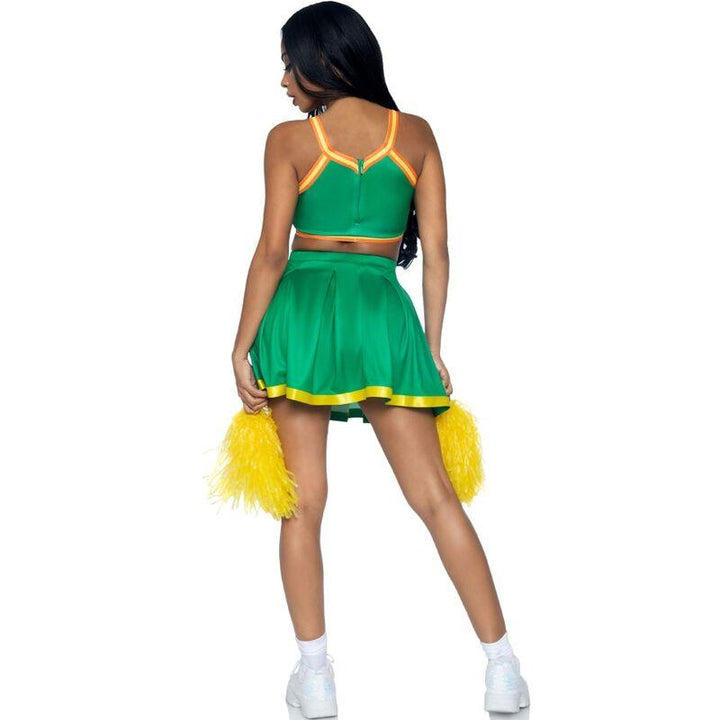 LEG AVENUE - KOSTÜM CHEERLEADER GRÜN S/M - INTIM SPACE Online Sexshop