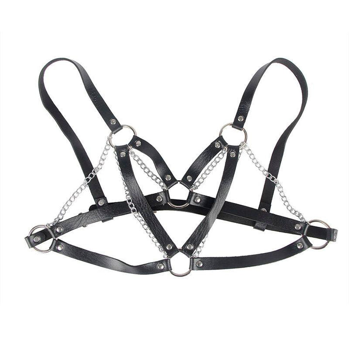 SUBBLIME - 953713 PUNK BONDAGE GÜRTEL METALLSCHNALLE SCHWARZ EINE GRÖSSE - INTIM SPACE Online Sexshop