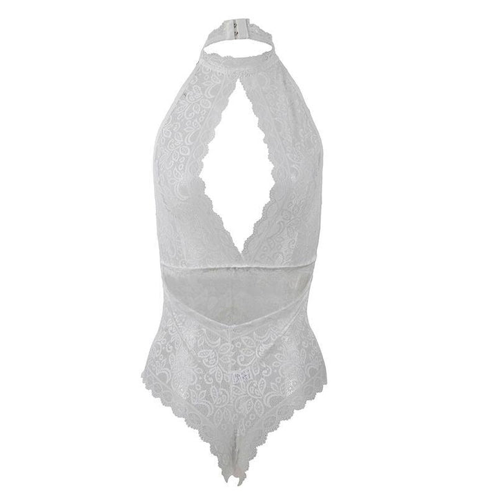 SUBBLIME - 953867 SPITZEN-BODYSUIT WEISS L/XL - INTIM SPACE Online Sexshop