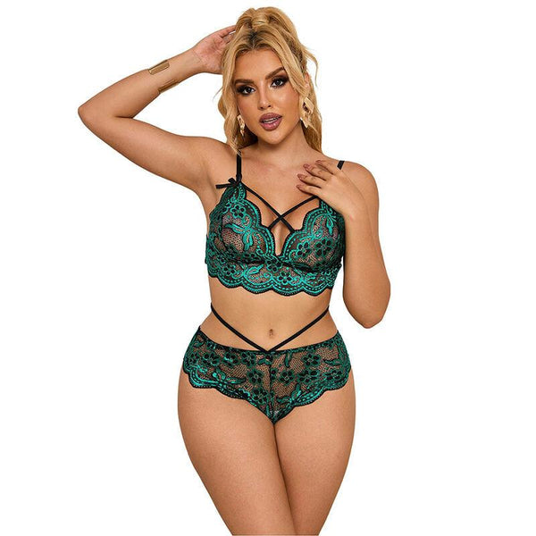 SUBBLIME - 954093 BH - SLIP SPITZE GRÜN L/XL - INTIM SPACE Online Sexshop