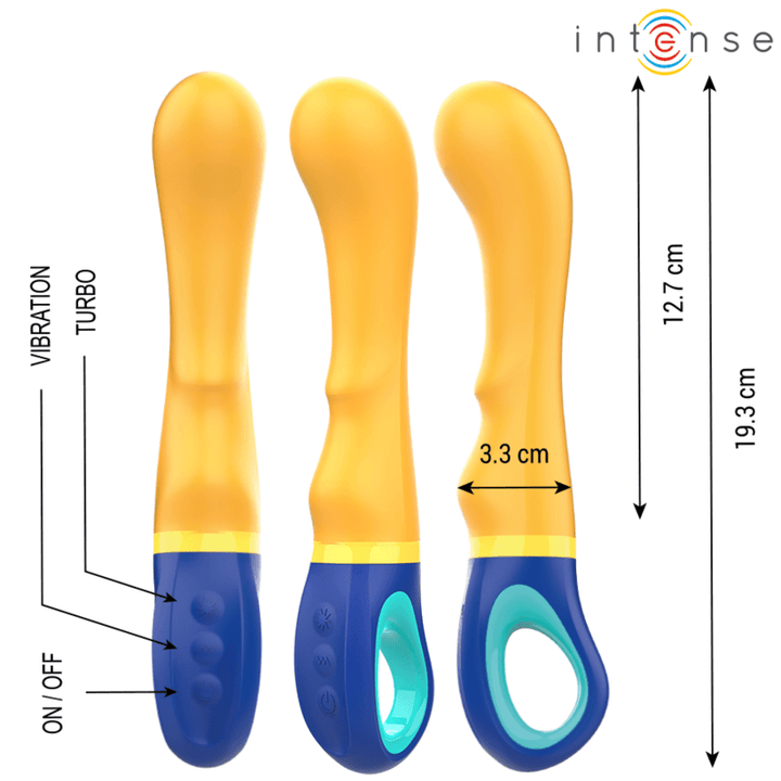 INTENSIV - SHAGGY GELBER G-SPOT-VIBRATOR - INTIM SPACE Online Sexshop