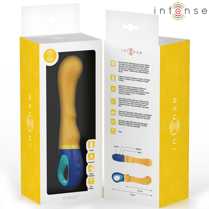 INTENSIV - SHAGGY GELBER G-SPOT-VIBRATOR - INTIM SPACE Online Sexshop