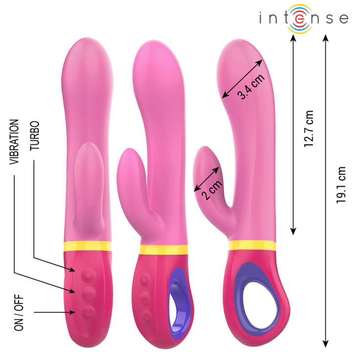 INTENSIV - DAPHNE PINK RABBIT VIBRATOR - INTIM SPACE Online Sexshop