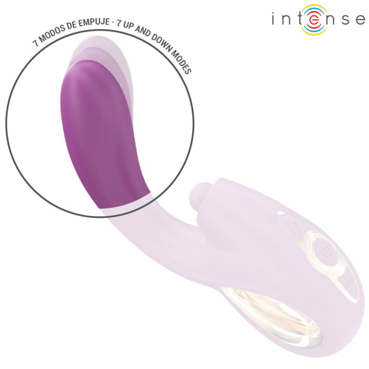 INTENSE - LALI MULTIFUNKTIONS-G-SPOT-VIBRATOR TAPPING - STOSS - VIBRATION LILA - INTIM SPACE Online Sexshop