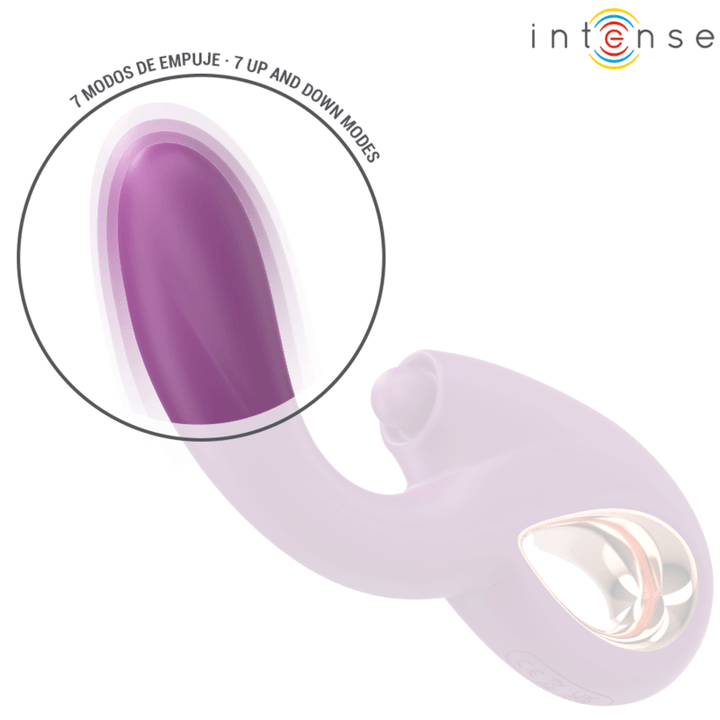 INTENSE - LALI MULTIFUNKTIONS-G-SPOT-VIBRATOR TAPPING - STOSS - VIBRATION LILA - INTIM SPACE Online Sexshop