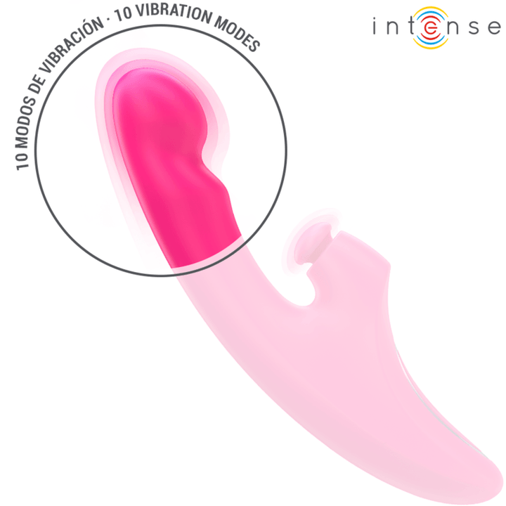 INTENSE - EMI VIBRATOR 13,5 CM MULTIFUNKTION - IN - 10 VIBRATIONEN ROSA - INTIM SPACE Online Sexshop