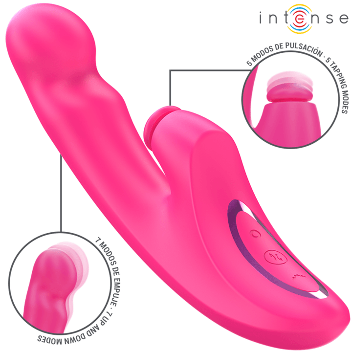 INTENSE - EMI VIBRATOR 13,5 CM MULTIFUNKTION - IN - 10 VIBRATIONEN ROSA - INTIM SPACE Online Sexshop