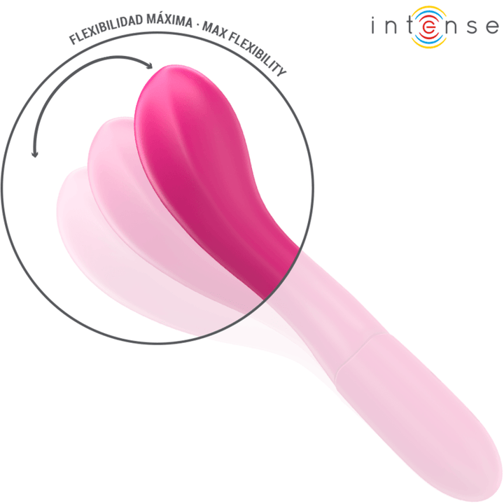 INTENSE - LISETTE VIBRATOR 19 CM FLEXIBEL 10 VIBRATIONEN ROSA - INTIM SPACE Online Sexshop