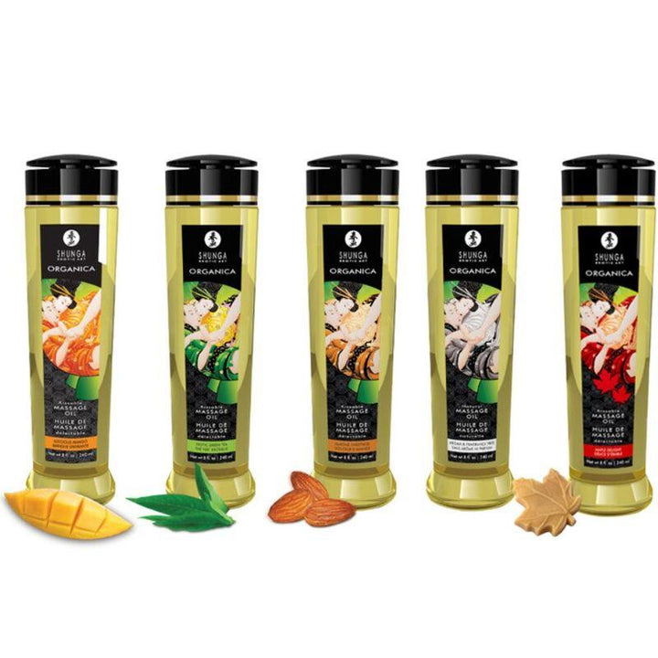 SHUNGA - BIO MASSAGEÖL MANGO 240 ML - INTIM SPACE Online Sexshop