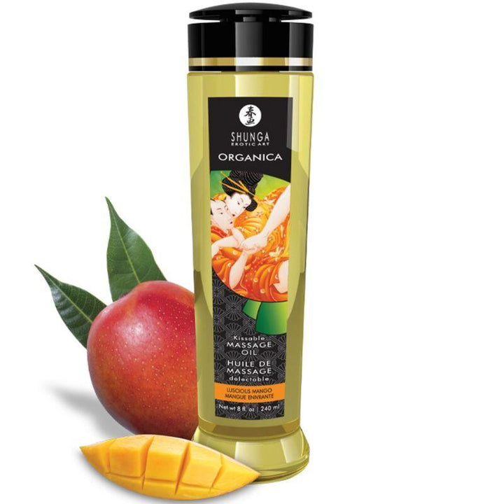 SHUNGA - BIO MASSAGEÖL MANGO 240 ML - INTIM SPACE Online Sexshop