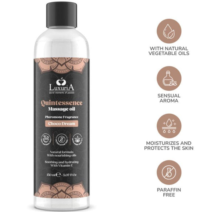 INTIMATELINE LUXURIA - MASSAGEÖL SCHOKOLADE 150 ML - INTIM SPACE Online Sexshop