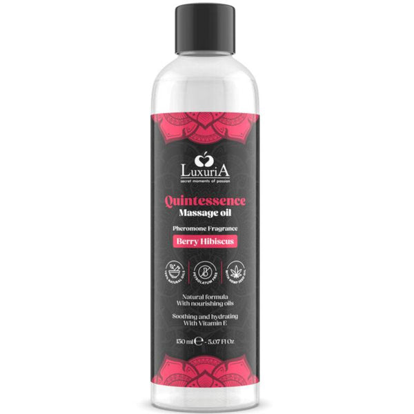 INTIMATELINE LUXURIA - MASSAGEÖL BEERE 150 ML - INTIM SPACE Online Sexshop