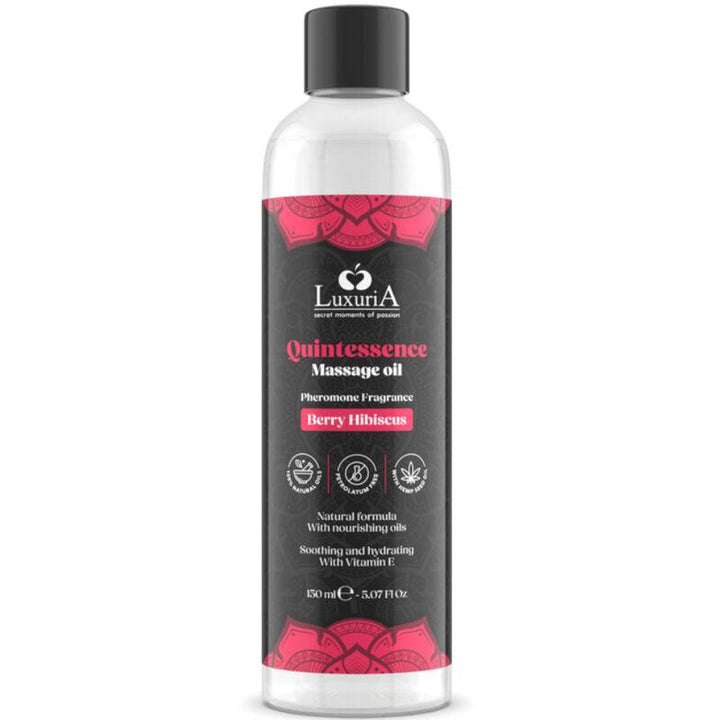 INTIMATELINE LUXURIA - MASSAGEÖL BEERE 150 ML - INTIM SPACE Online Sexshop