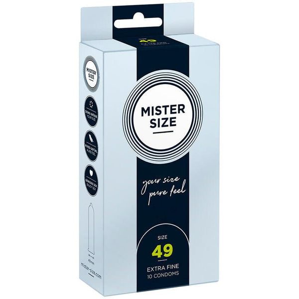 MISTER SIZE - KONDOMGRÖSSE - 49 MM (10 EINHEITEN) - INTIM SPACE Online Sexshop