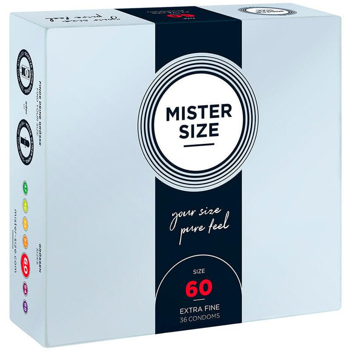 MISTER SIZE - KONDOMGRÖSSE XL 60 MM (36 EINHEITEN) - INTIM SPACE Online Sexshop