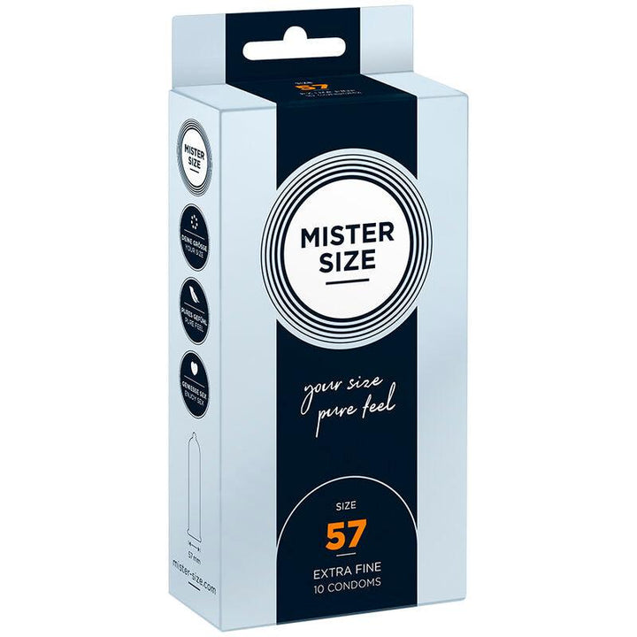 MISTER SIZE - KONDOMGRÖSSE - 57 MM (10 EINHEITEN) - INTIM SPACE Online Sexshop